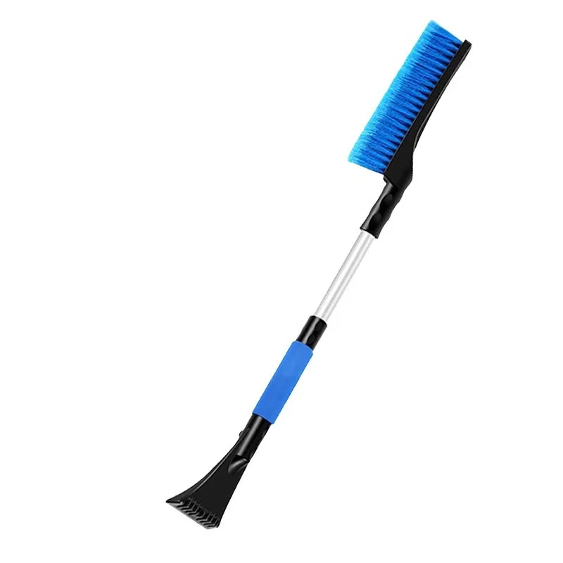 Car Snow Shovel Retractable Car Deicing Shovel Artifact Winter Scraping Supplies Sweeping Brush Clearing