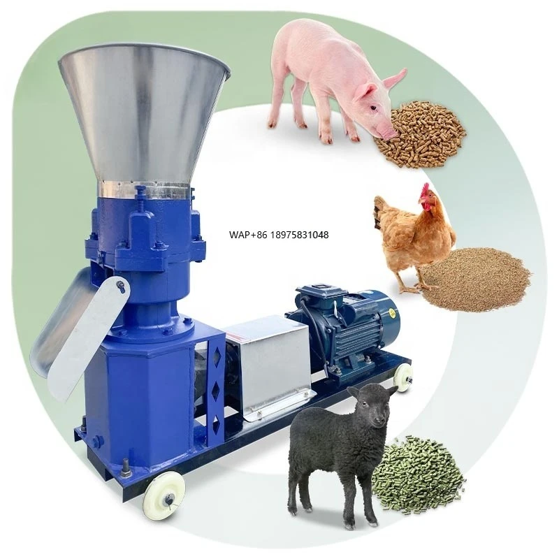 

Goat Breeding Equipment Processing Broiler Manufacturer Poultry Food Broiler Feed Pellet Maker