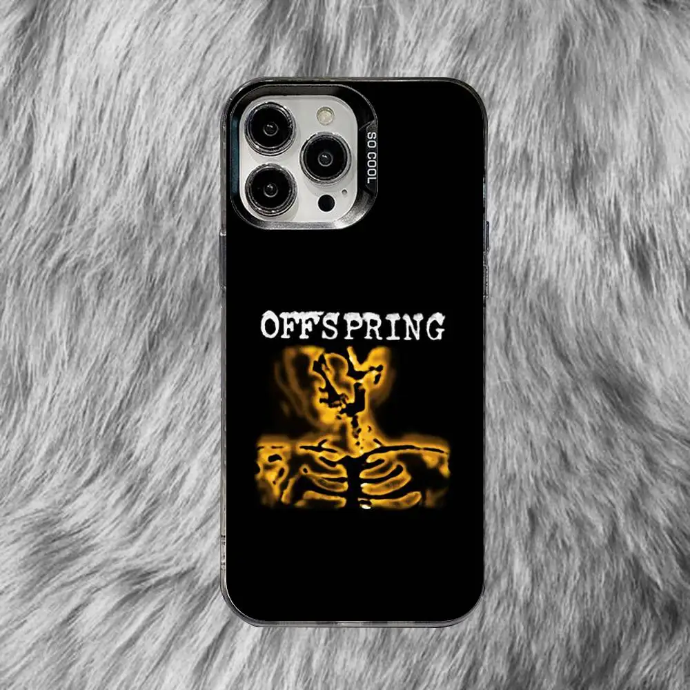 The O-Offspring Smash لهاتف iPhone 17,16,15,14,13,12,11,X,8,7,Pro,Max,Plus,SE4,Air,Mini غلاف صلب متين غير لامع