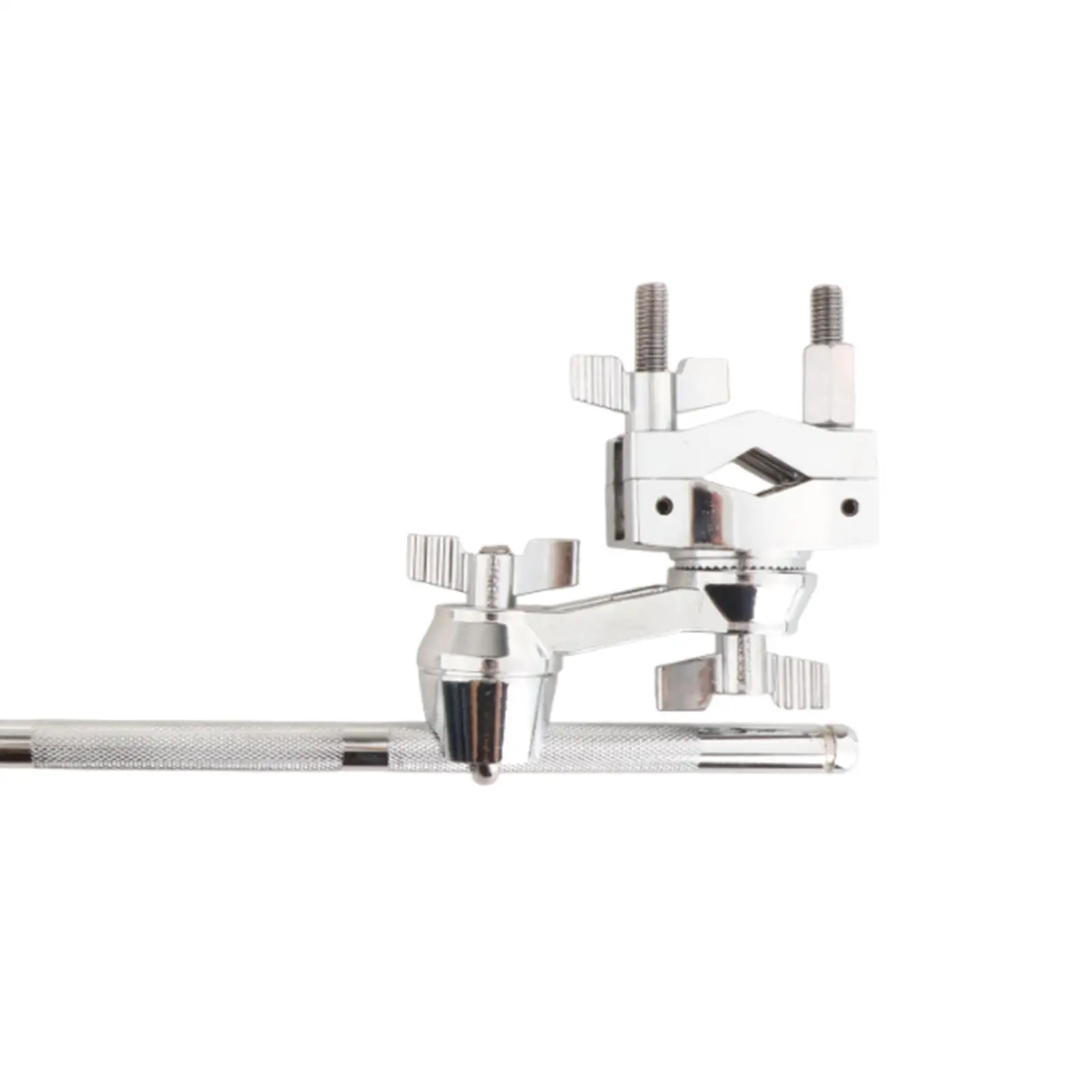 Multi Clamp with Extended Connecting Rod Drum Extension Clamp for Drum Parts and Hardware Use