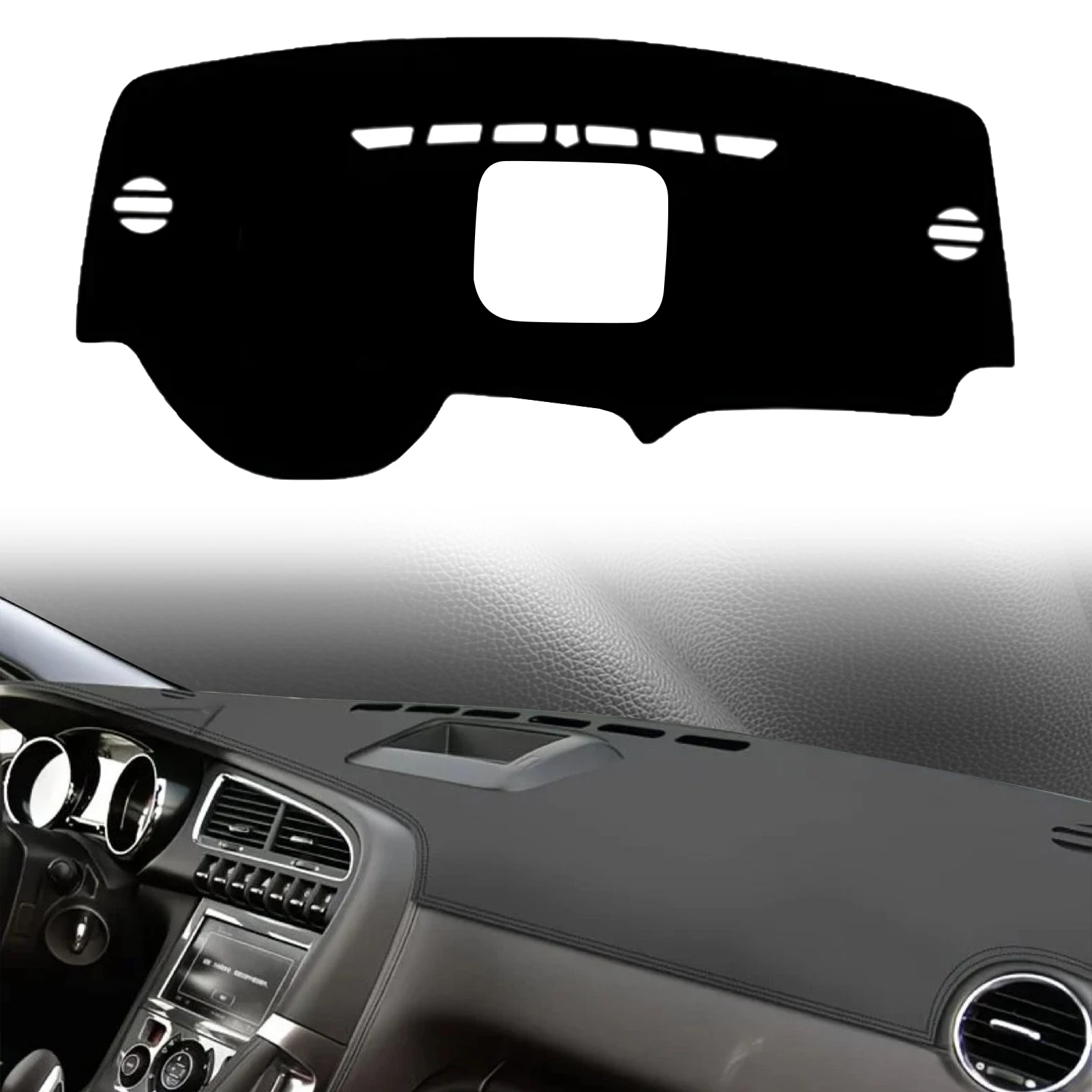 

for Peugeot 3008 2009-2015 2014 2013 2012 2011 2010 Car Dashmat Dashboard Cover Pad Dash Mat Sunshade Protective Carpet