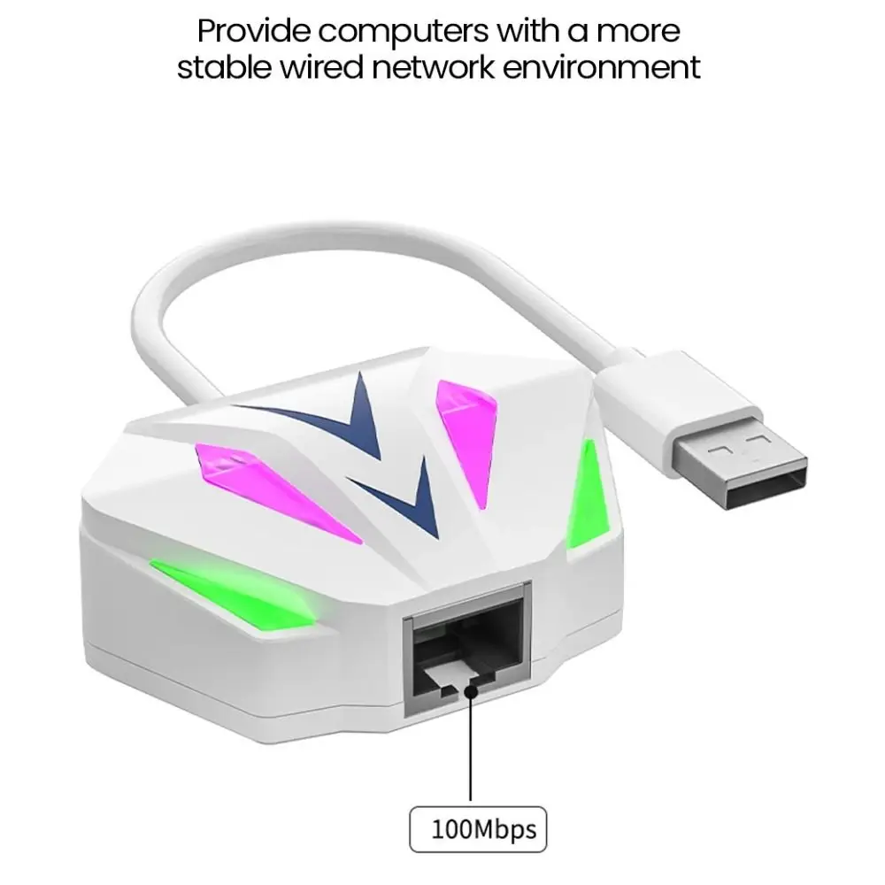 

USB/Type-c USB To RJ45 Network Card 2-in-1 USB To 2.5G Type C Ethernet Adapter Drive Free Converter USB To Network Port