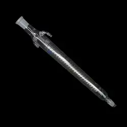 300/400mm 19/26 24/29 Socket Joint Borosilicate Glass Dimroth Reflux Glass Condenser Drip Distillation Lab