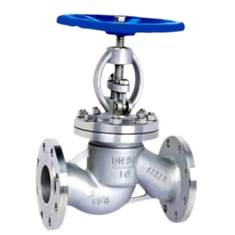 DN25 hand wheel cast steel stop valve 304 flange high temperature steam stainless steel Globe valve