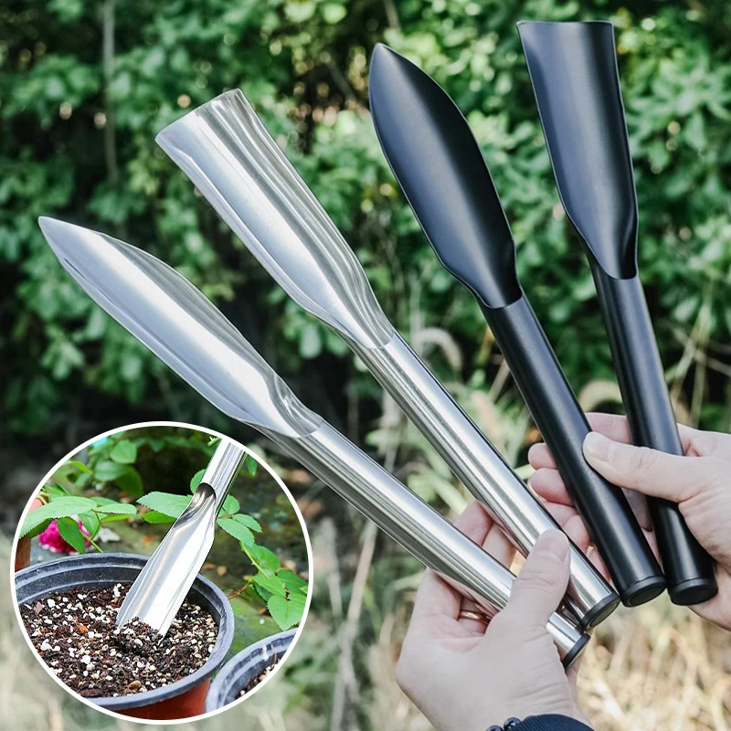 Household Garden Shovel Rake Spade Mini Cultivating Transplanting Bonsai Tools for Flowers Potted Plant Garden Weeding Tools