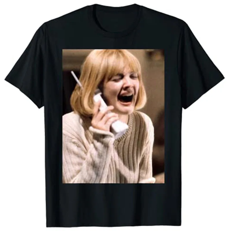 Scream Horror Movie Casey Beckerr T-Shirt Y2k Women's Fashion Graphic Clothes Novelty Gift Short Sleeve Blouses Streetwear Tops