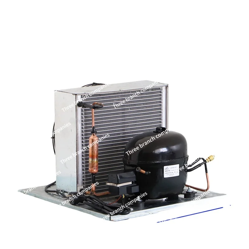 QD418C Air-cooled Compressor Condenser Refrigeration Unit Small and Miniature Custom DIY Refrigerator Freezer