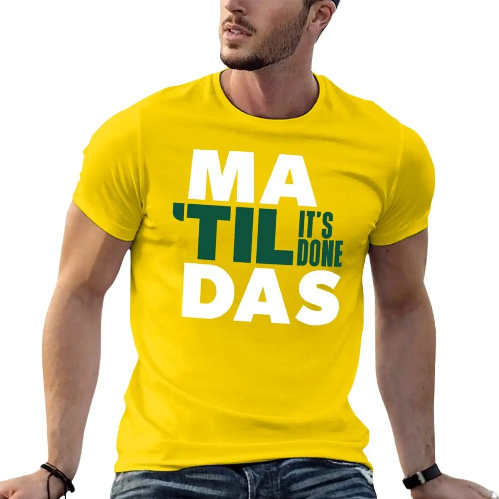 

MATILDAS T-shirt summer top vintage clothes mens cotton t shirts