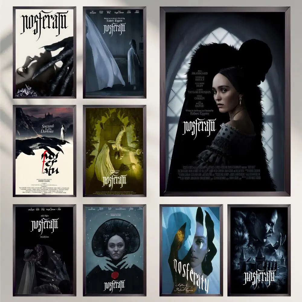 N-Nosferatu Movie Poster HD Versatile Waterproof Wall Decor Self Adhesive Perfect for Any Room & Ideal Gift