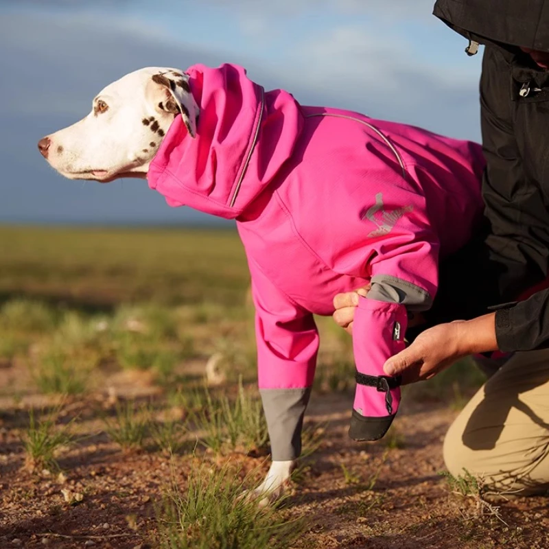 

Fleece-Lined Dog Boots - Anti-Slip Waterproof Paw Protectors, Adjustable Mud-Proof Outdoor Shoes for All Weather & Sizes