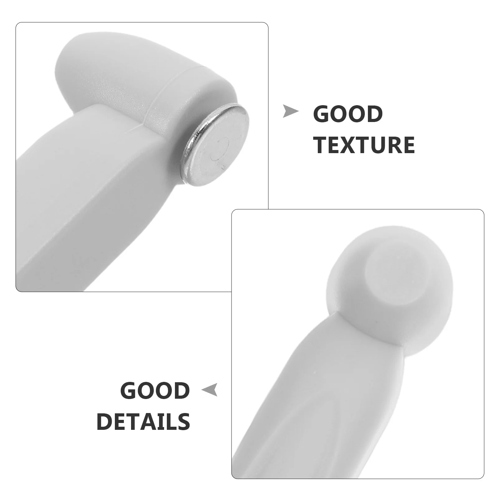 20Pcs Retail Security Antitheft Magnetic Lock Clothing Tags Reusable Hard Alarm Labels for Clothes Shoes Hats Lock Clothing Tags