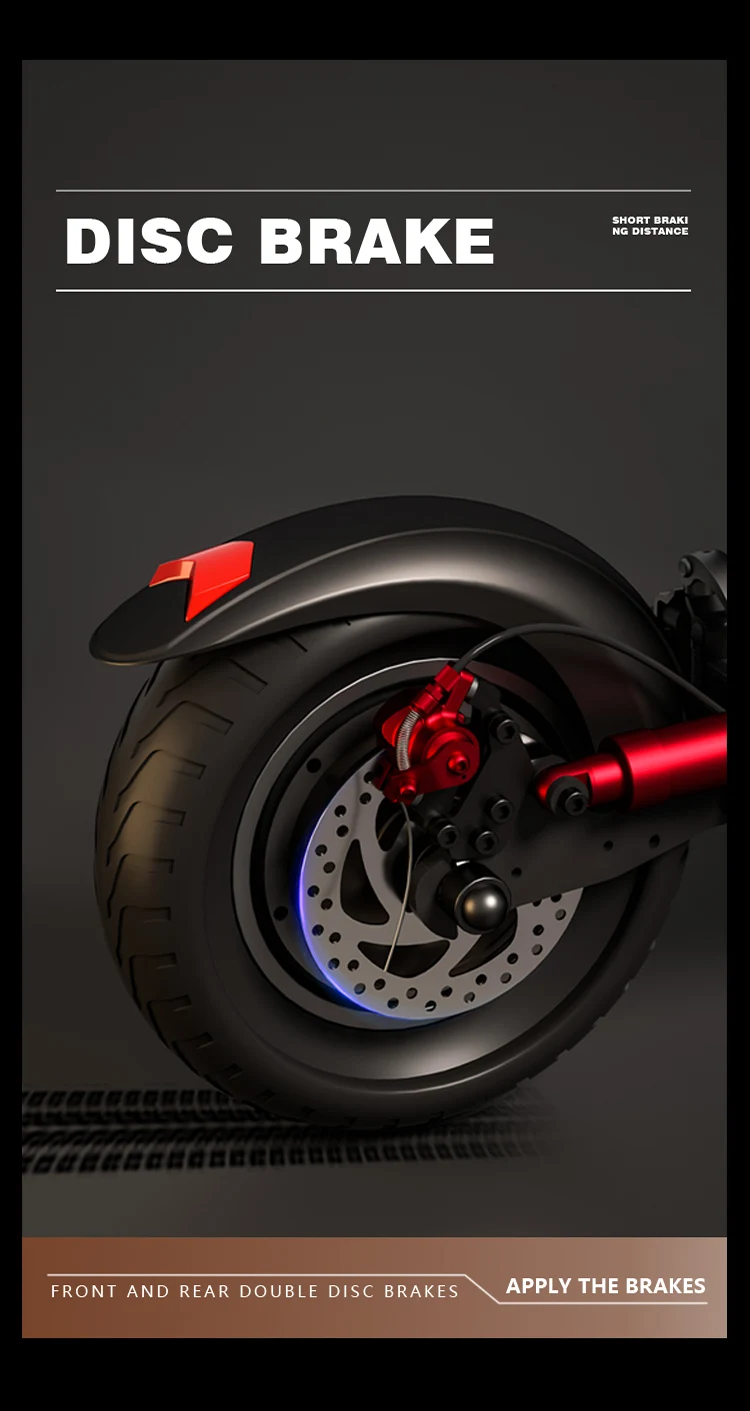 FREEBOY J-01 Premium E-Scooter für Erwachsene, 48V 15Ah Akku, die erste Wahl für Pendler, 10-Zoll-Reifen – Detail 2