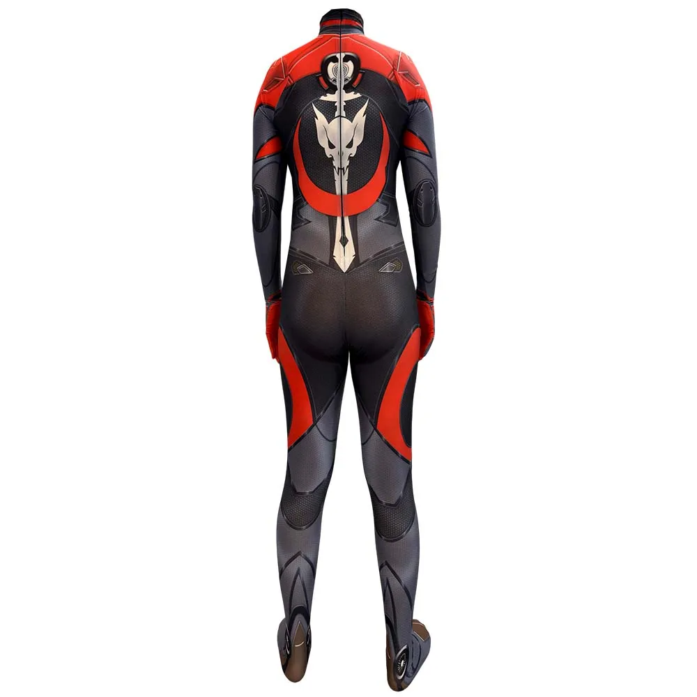 

Halloween Rivals Cosplay Costumes Susan Storm Superhero Bodysuit Invisible Woman Fantastic Four Female Zentai Party Jumpsuits-1