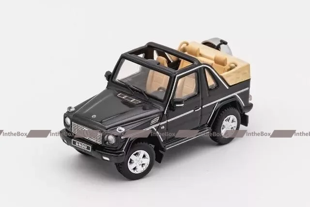 GCD Gaincorp Products 1:64 MB G500 Convertible LHD Black