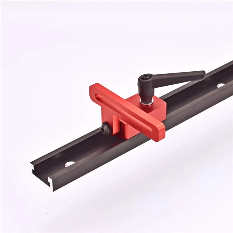A76K 30 Type Miter Track Stop -Miter Track Jig  T Track Stop Block With Lock For Standard T-Track Woodworking Tools