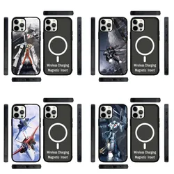 R-Robotech Macross   Phone Case Strong Magnetic For IPhone 15,14,13,Pro,Max,Plus,11,12,Mini For Magsafe Wireless Charging