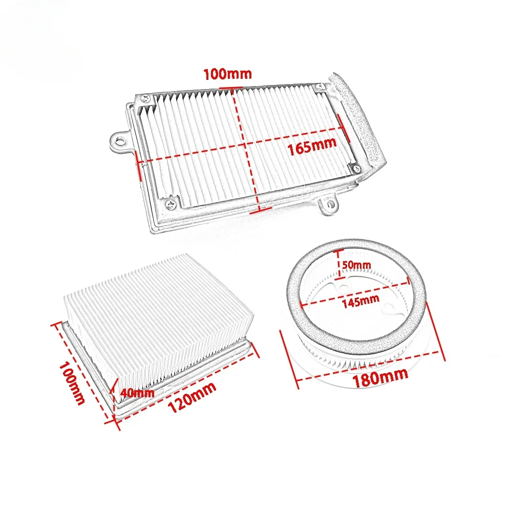 ACZ-Filtre à air pour moto, filtre à huile, accessoires pour SYM TL 500, 508, TL500, TL508