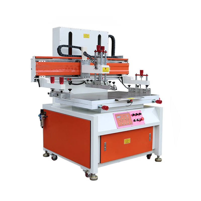 Heat Transfer Sticker Precision Label Semi-auto Silk Screen Printing Machine for Small Business