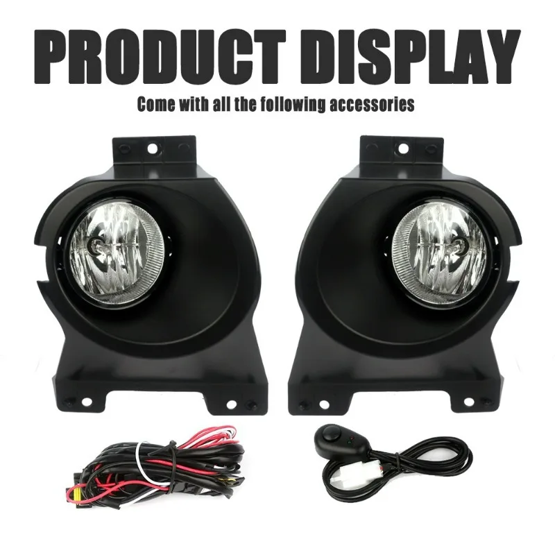 Applicable to Ford 10/11/12/13/14 F-150 Raptor front fog light assembly Halogen daytime running bar light