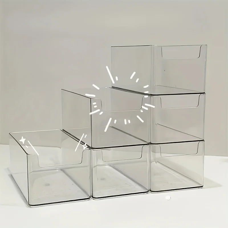 Transparent Plastic Storage Drawer Box for Organizing