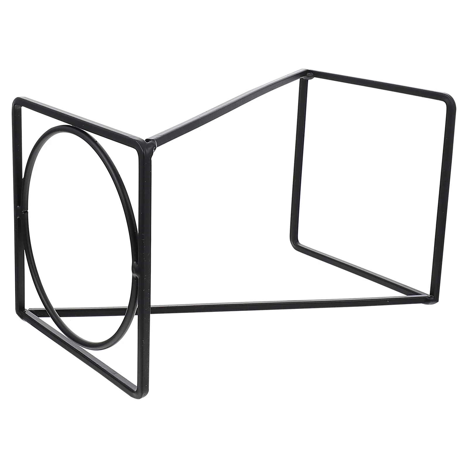 

1Pcs Coffee Dripper Stand Iron Filter Cup Holder Black Simple Durable Practical Coffee Filter Rack Brewing Accessory