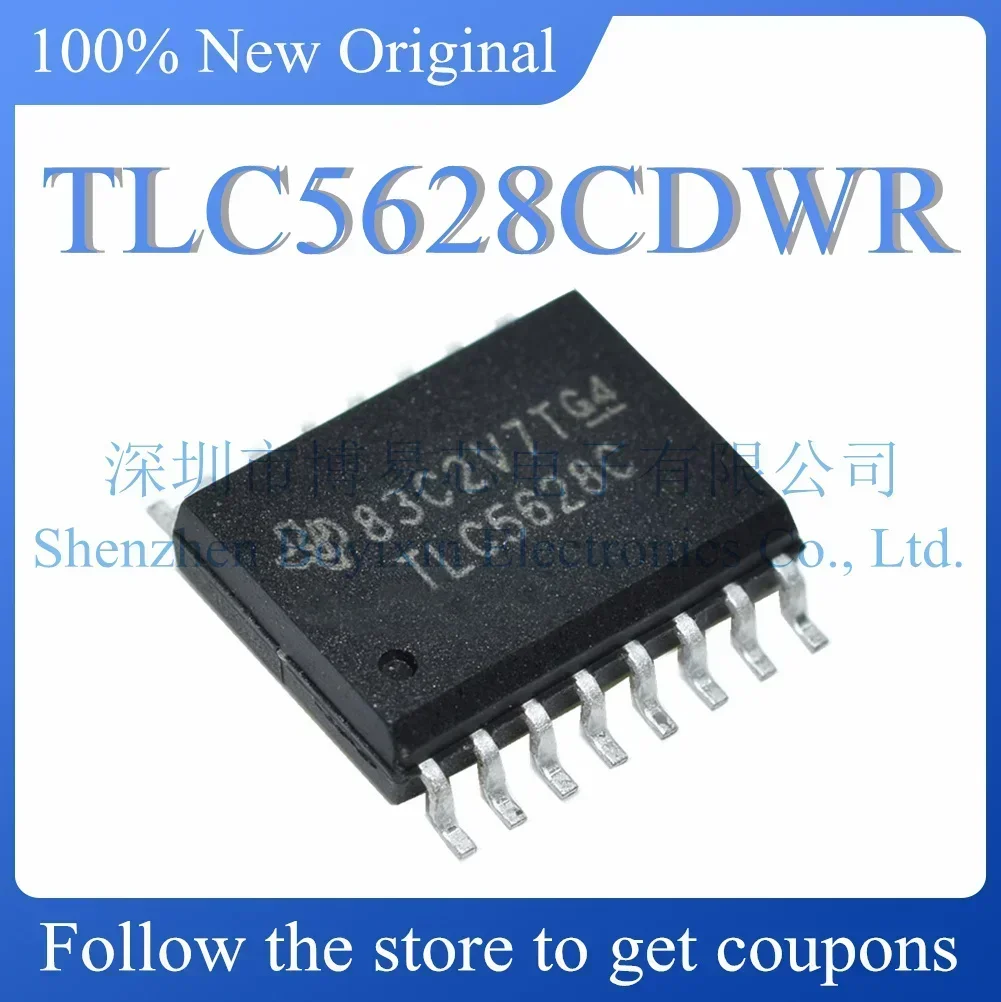 TLC5628CDWR Test board