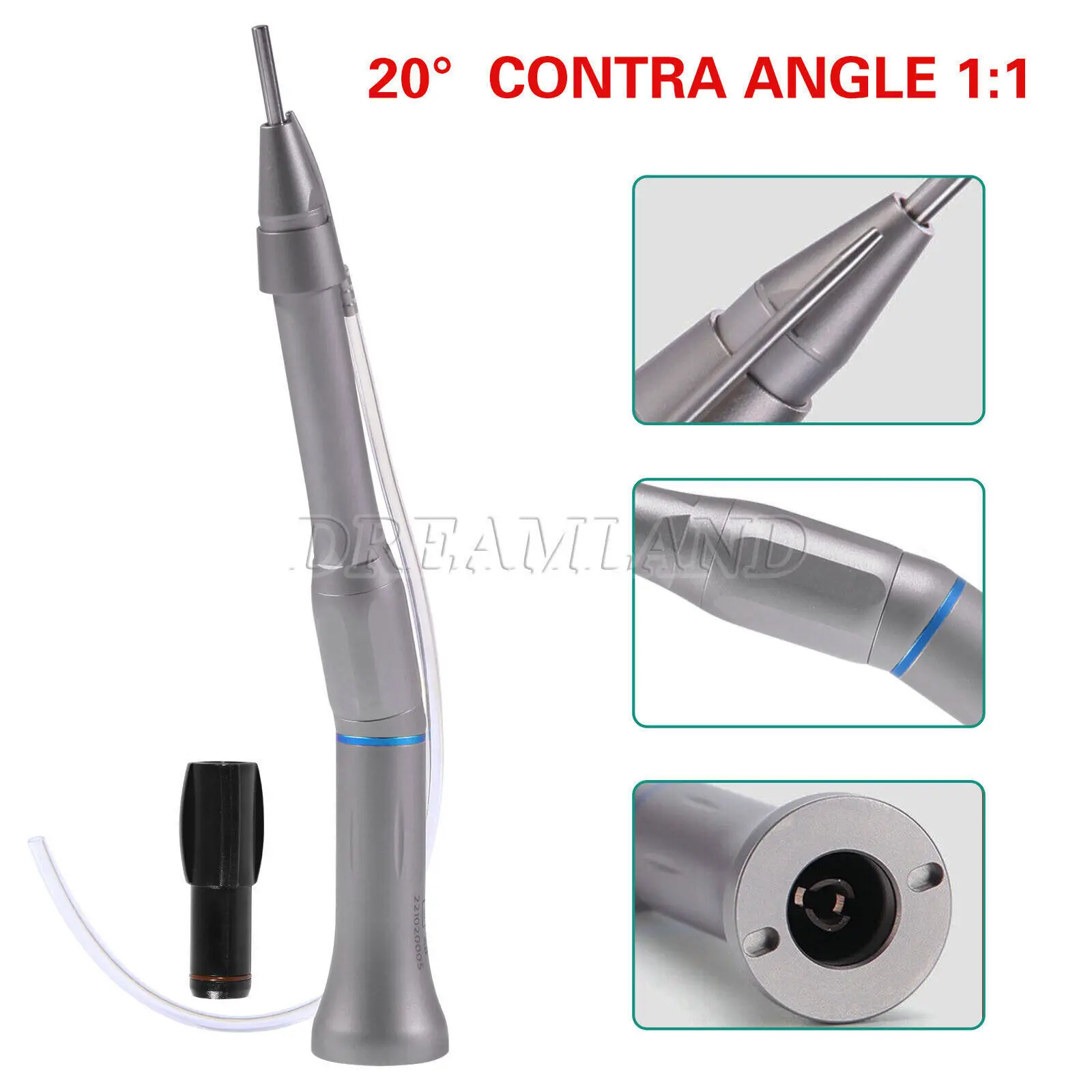 

Dental Surgical Operation Handpiece 20° Straight Low Speed Nosecone Oral Surgery Fit Nsk