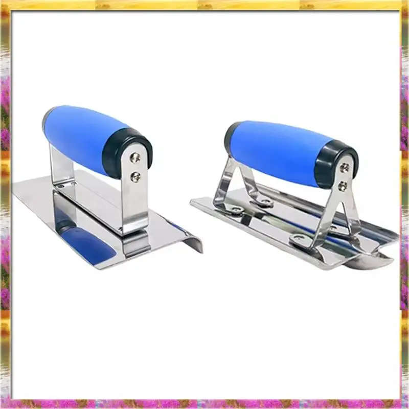 Aug. Stainless Steel Inside/Outside Corner Trowel Smooth Finishing Trowel With Ergonomic Comfort Handle Wall Cleaning Tools