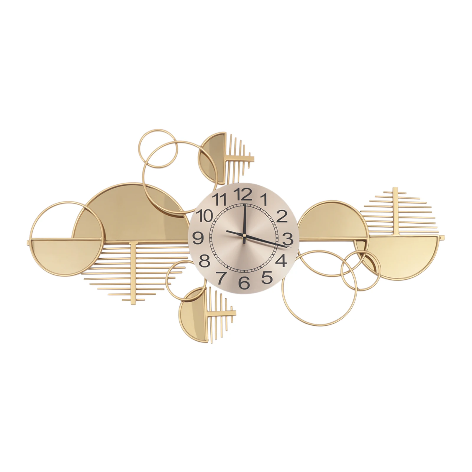 

Silent Wall Clock with Accurate Timekeeping, Modern Minimalist Design, Ideal Gift, and Easy to Install for Home or Office