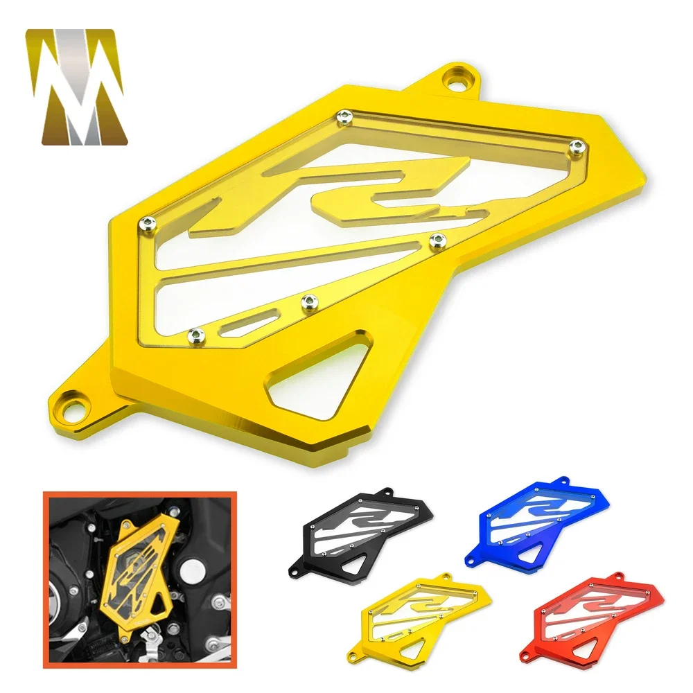 

Motorbike Left Side Engine Cover Sprocket Covers Chain Guard CNC Aluminum For Yamaha YZF-R3 YZFRZ YZF R3 R25 2014 2015 2016