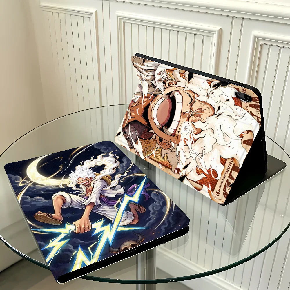 with Pencil Slot Case for Apple iPad 10th 7/8/9th Pro11 13 Air 11 13 M4 M3 M2 A16 2026 Air 4/5/6th Luffys One Pieces