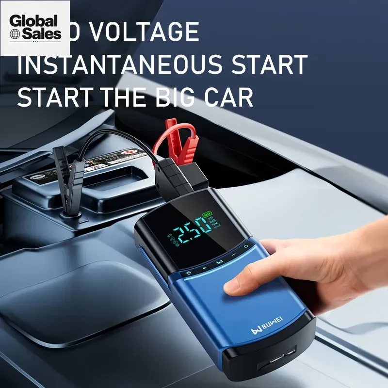 BN03 Car Emergency Start Power Supply with Integrated Air Pump and Power Bank