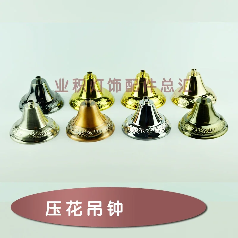 crystal lamp candle light lighting hardware bell / spinning bell / Crystal Light Ceiling Clock / embossing lighting accessories