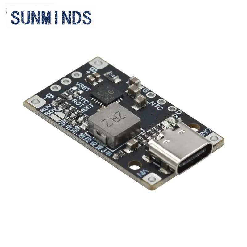3.7V lithium battery 5V charging 2 series 3 series lithium battery boost charging module supports QC fast charging