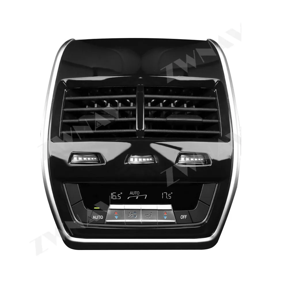 Para BMW 5 Series 2018-2024 modelos actualización X5 LCD trasero AC sistema de Control de aire acondicionado pantalla táctil