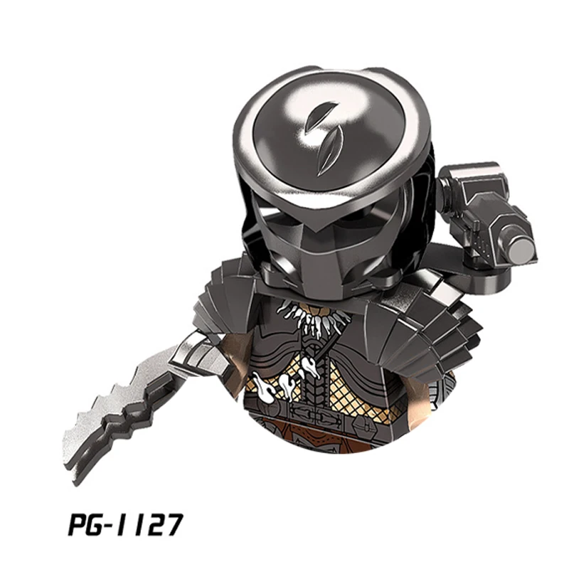 Briques de prédateur de légendes d'halloween PG1127, pour nouveaux jouets, cadeaux, Mini figurines d'action, blocs de construction pour enfants, cadeaux de fête