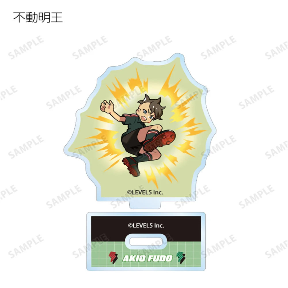 10cm Anime INAZUMA ELEVEN Victory  Acrylic Stand Model Keychain  Charm Characters Ornament Accessories Goods  Collection Gifts
