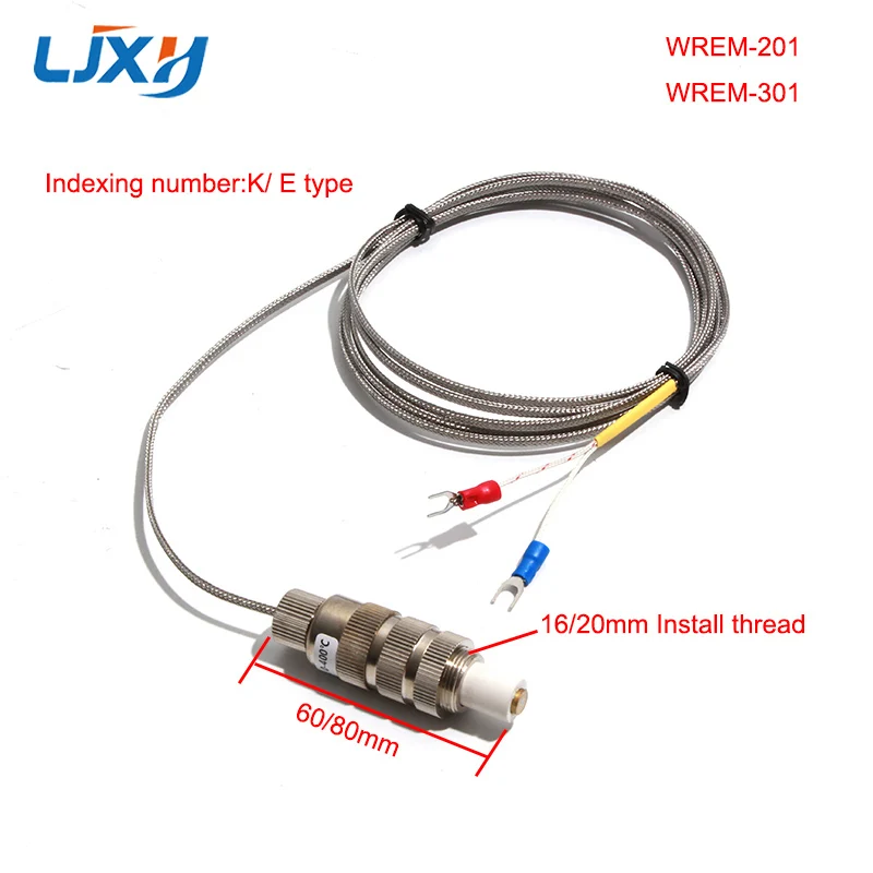 LJXH البريتوني مجمع آلة الأسطوانة قياس درجة الحرارة السطحية مسبار الحرارية الاستشعار WREM-201 WREM-301 K/E نوع