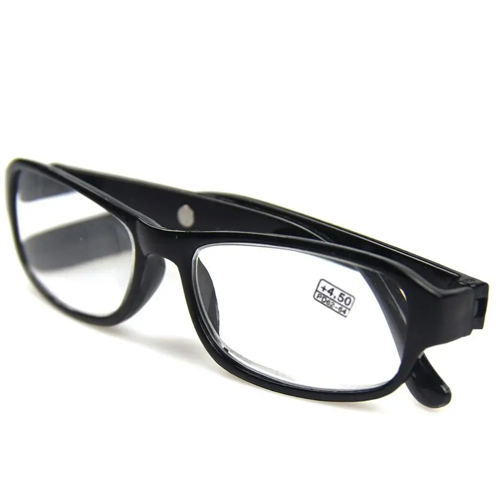 3 Pairs Plastic Reading Glasses Rectangle Magnetic Frame Glasses Strength: 1.0~6.0x Anti Eyestrain Reading Glasses Men and Women image 5
