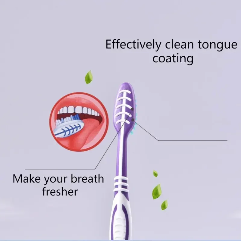 Colgate Simulierte Zahnbürste mit weichen, mittelharten Borsten, komfortabler Griff, für Zuhause und unterwegs, tragbares Mundhygiene-Pflegewerkzeug – Detail 7