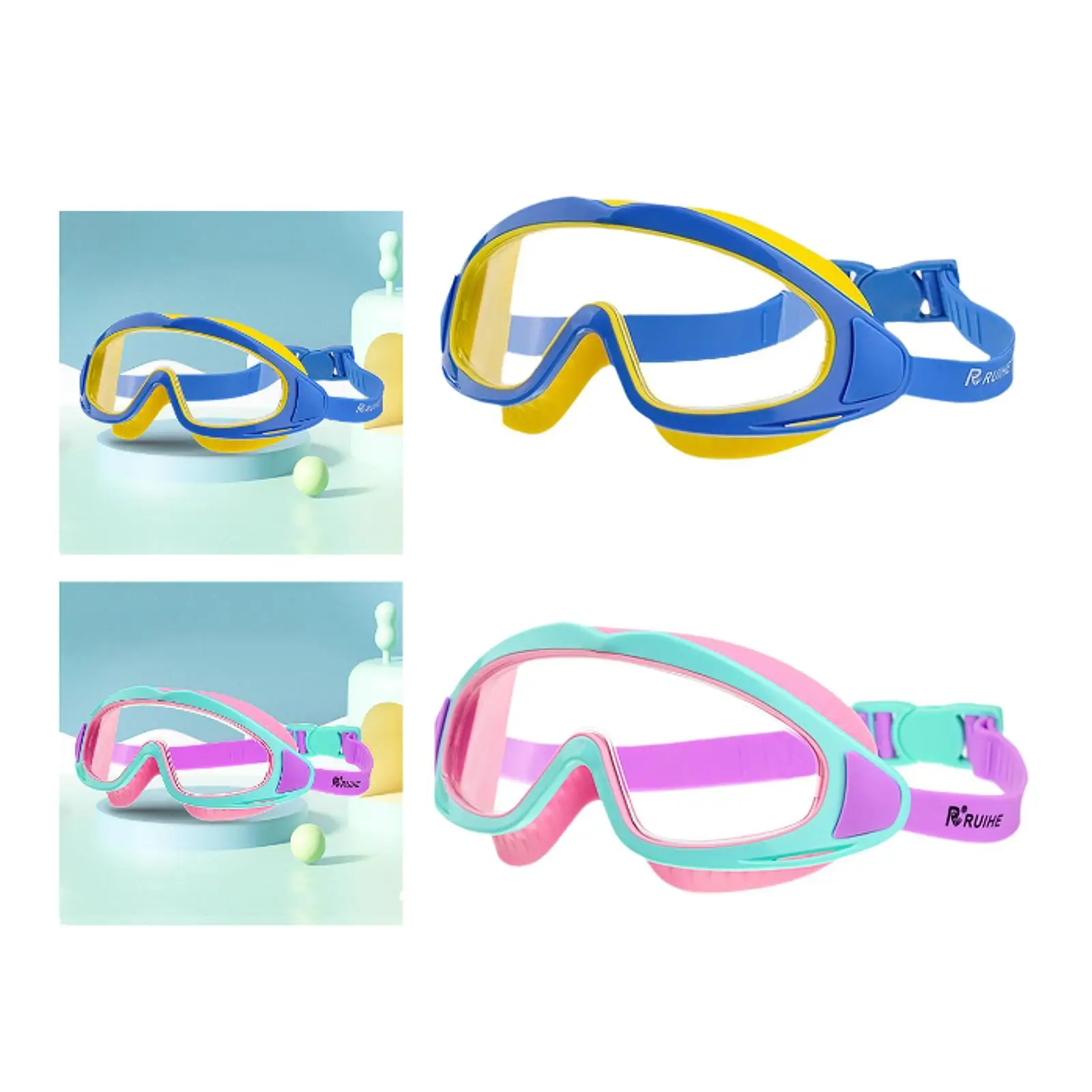 

Детские очки для плавания, противотуманные тренировочные очки для защиты глаз, детские очки для плавания