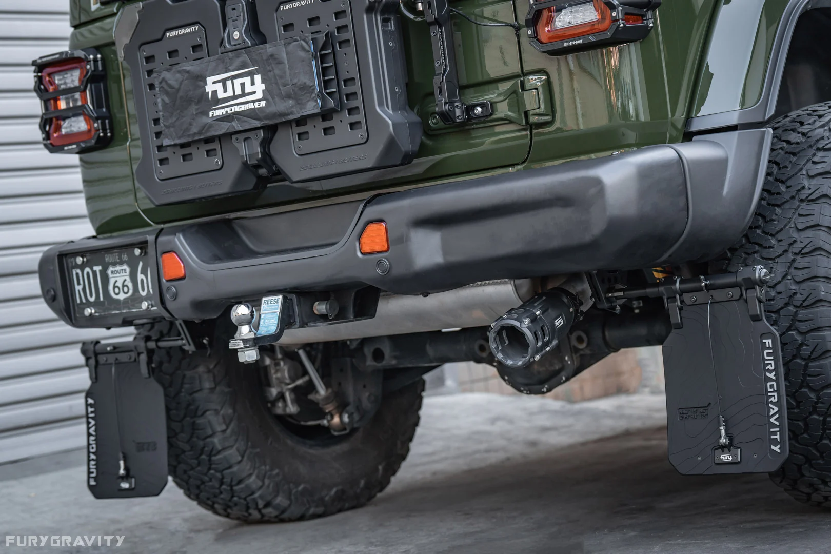 Fury 2018+ accessories Aluminum Alloy MUD GUARDS Mud Flaps Splash Guards Mudguard for Jeep wrangler JL