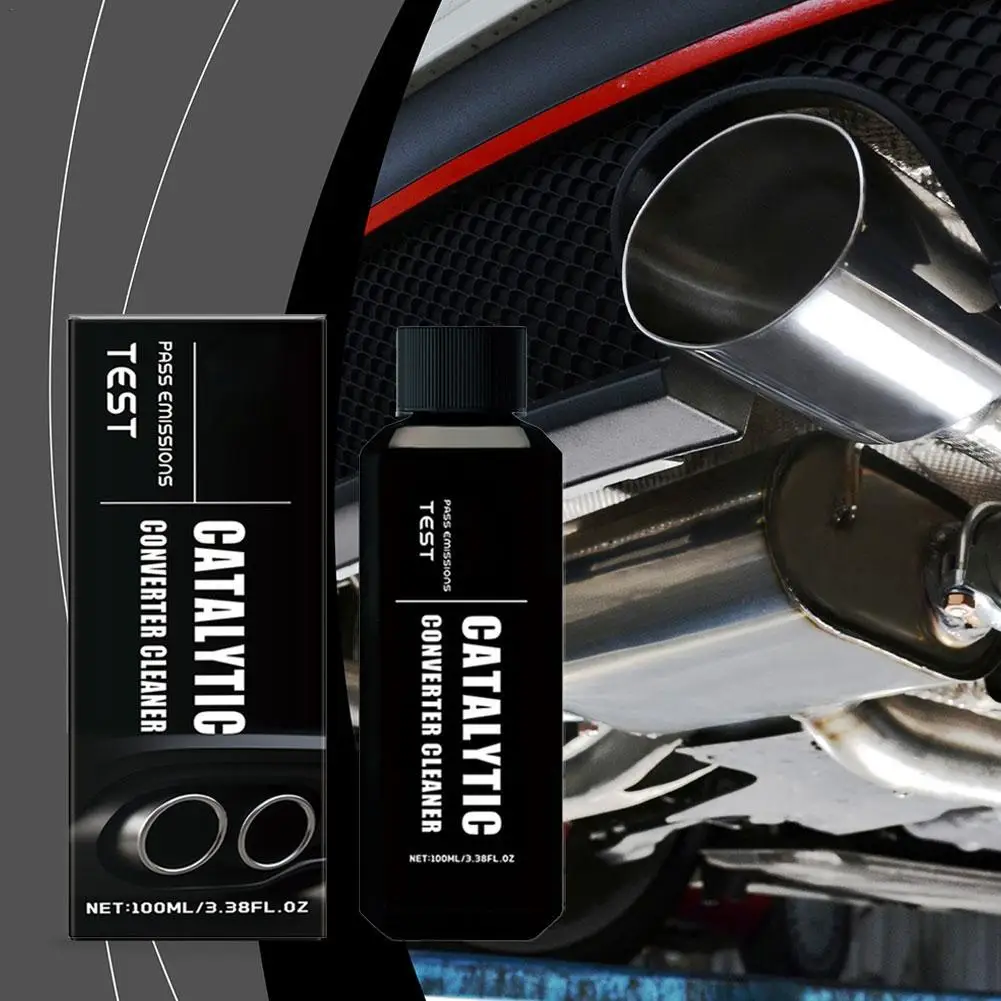 

Catalytic Converter Cleaner 100G Auto Parts Engine Cleaner Carbon Removal Engine Cleaning Exhaust Pipe Car Accessories