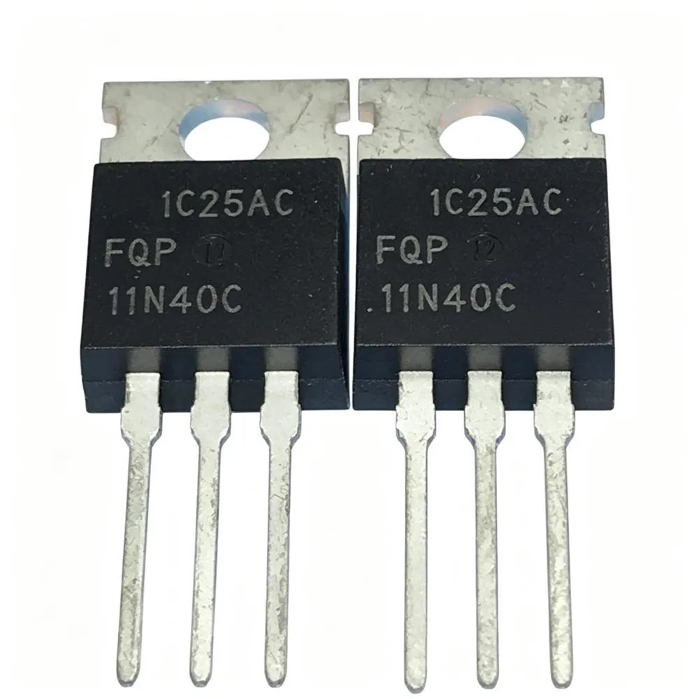 5PCS FQP11N40C 400V 10.5A LM1117T-3.3 +3.3V C13N08 NCEP85T16 S80N10R 100A/80V FHP10N60B 600V 10A