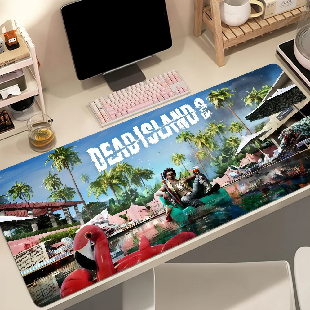 D-Dead Island 2 Mouse Pad Non-slip Thickened MousePad Student Gaming Cushion Large Writing Lockedge Office