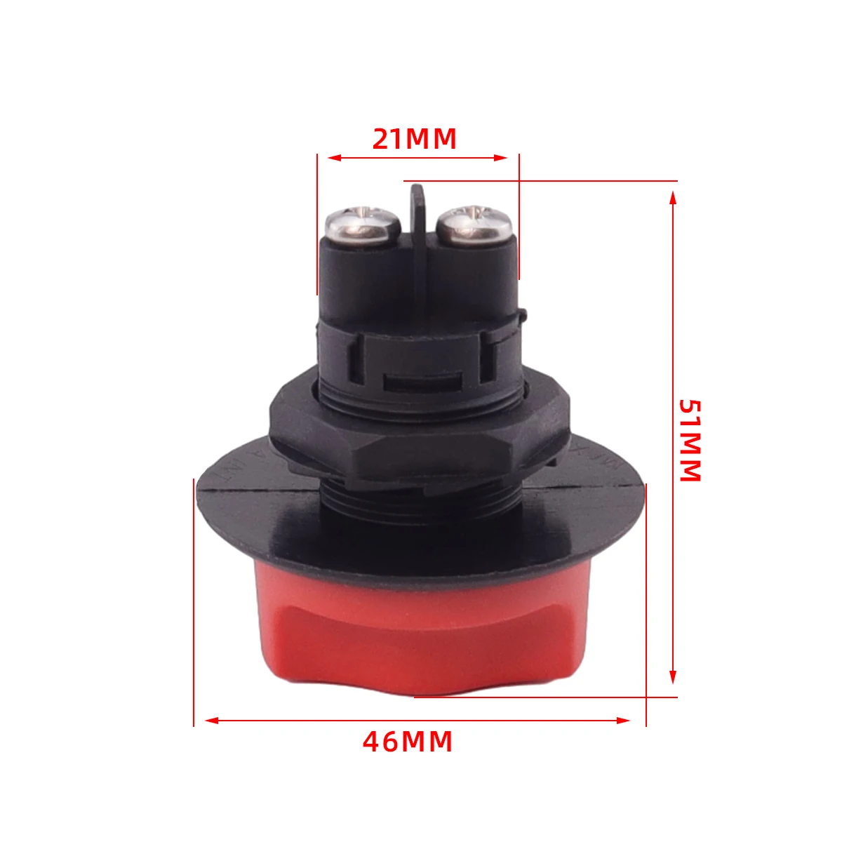 Boat Battery Disconnect Switch, Battery Master Power Cut Off Switch, 50A Battery Isolator Kill Switches for Marine Car RV