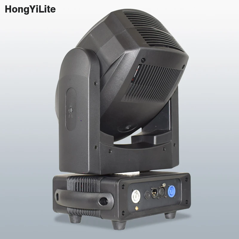 DJ Stage Light LED 200W Zoom Moving Head Gobo Projector 2 Prism Rotating DMX Spot Light For Night Club Dance Floor Wedding Bar