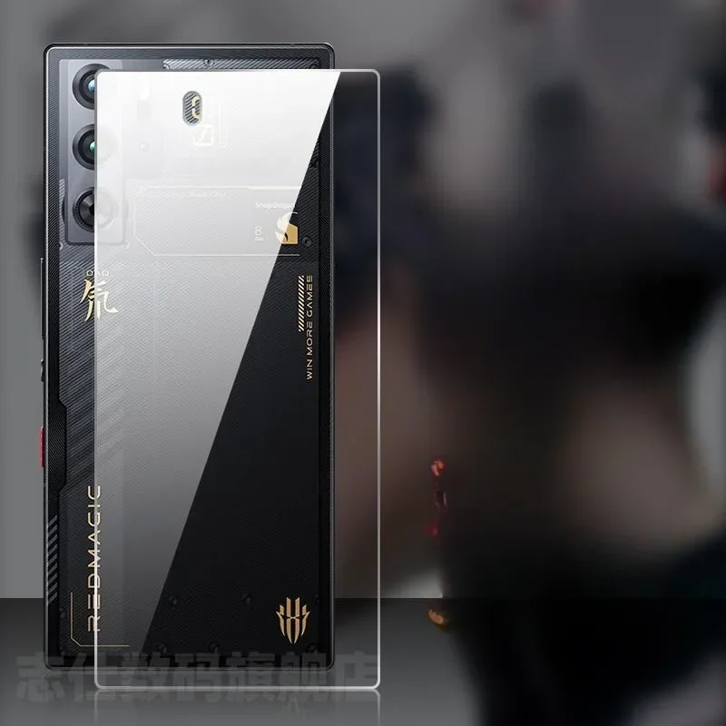 زجاج مقسى خلفي لهاتف ZTE Nubia Redmagic 9 Pro Plus 9Pro + غطاء خلفي غطاء كامل واقي للشاشة فيلم خلفي لـ Red Magic9Pro+
