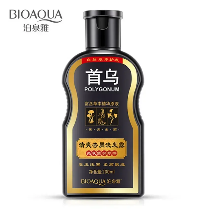 

Chinese Hair Polygonum Multiflorum Anti-dandruff Shampoo Nourishing Herbal Hair Growth Repair Damaged Rough Dry