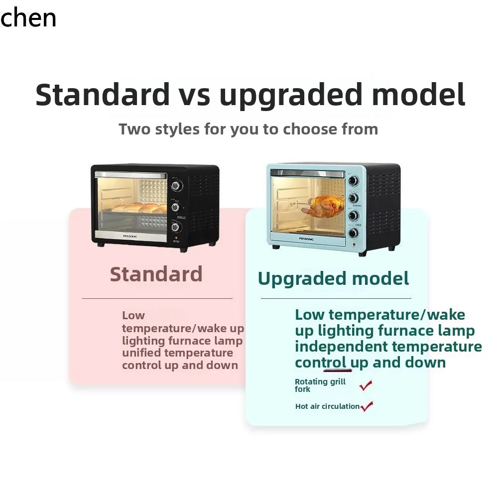 HTT electric oven 60 liters household large-capacity commercial multi-functional fermentation private house cake moon cake